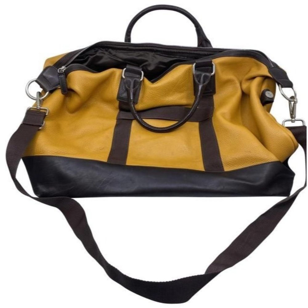 Marco Buggiani Browntan Leather Weekendtravel Bag